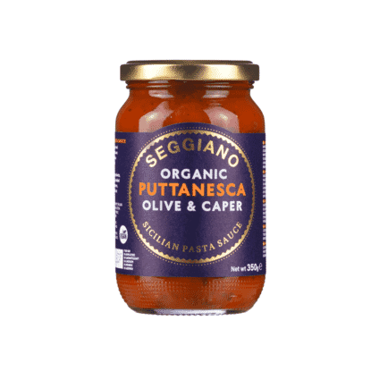 Organic Puttanesca Olive & Caper Sicilian Pasta Sauce 350g