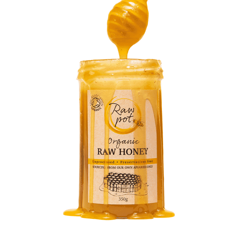 Organic Raw Honey 350g