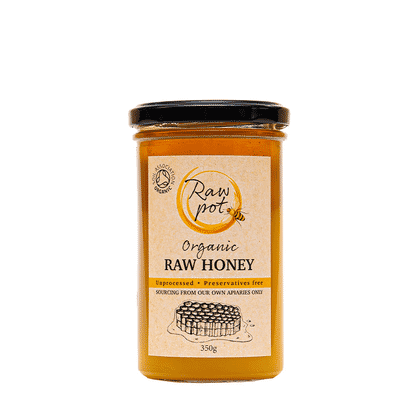 Organic Raw Honey 350g