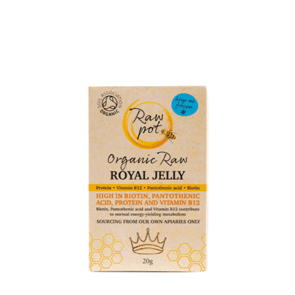 Organic Raw Royal Jelly 20g
