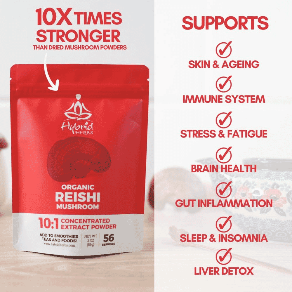 Organic Reishi Mushroom 56g