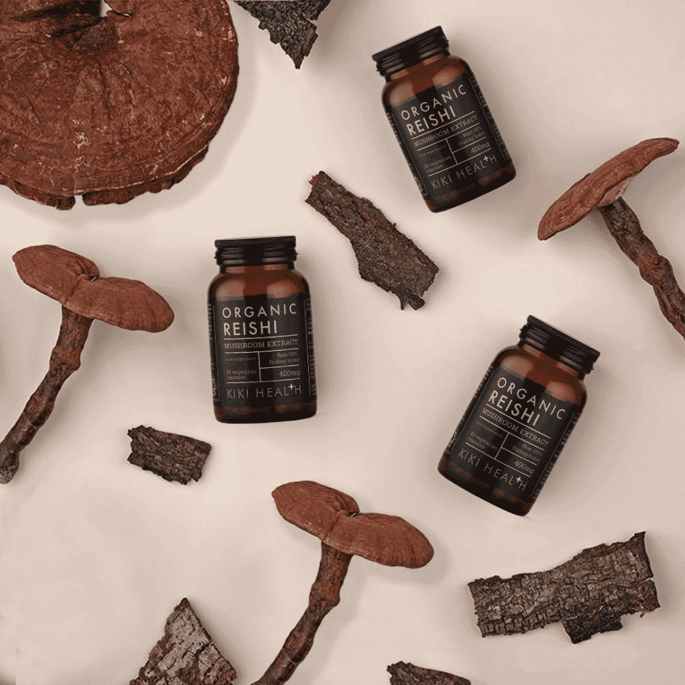 Organic Reishi Mushroom Extract Capsules 60s