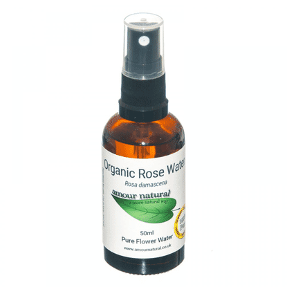 Organic Rose Water Pure Flower Water 50ml