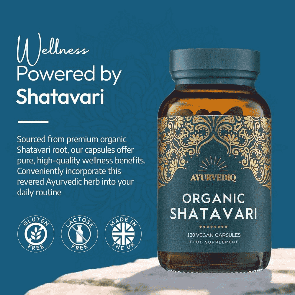 Organic Shatavari 120s