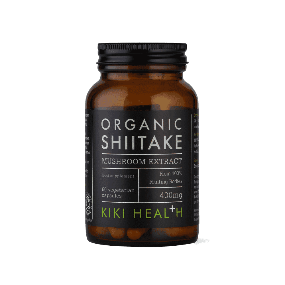 Organic Shiitake Mushroom Extract Capsules 60s