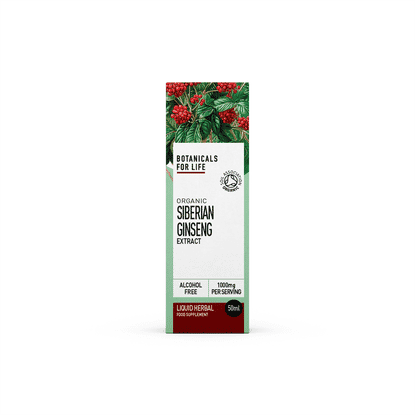 Organic Siberian Ginseng Extract 50ml