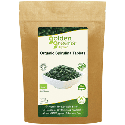Organic Spirulina Tablets 120s