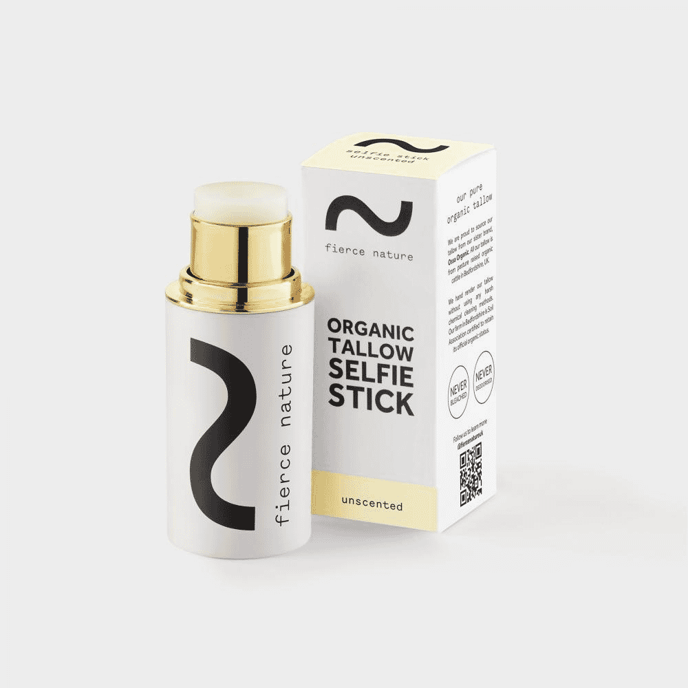 Organic Tallow Selfie Stick Natural (Unscented) 7g