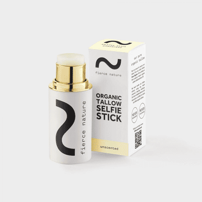 Organic Tallow Selfie Stick Natural (Unscented) 7g