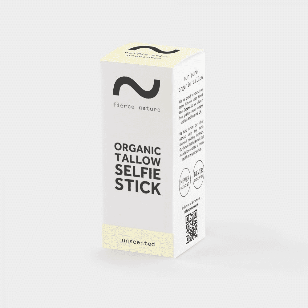 Organic Tallow Selfie Stick Natural (Unscented) 7g