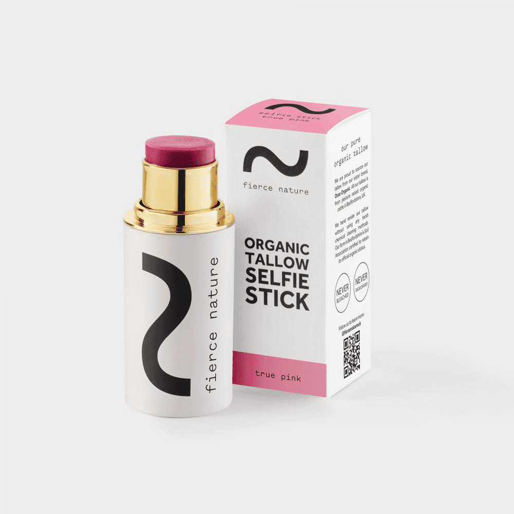 Organic Tallow Selfie Stick True Pink 7g
