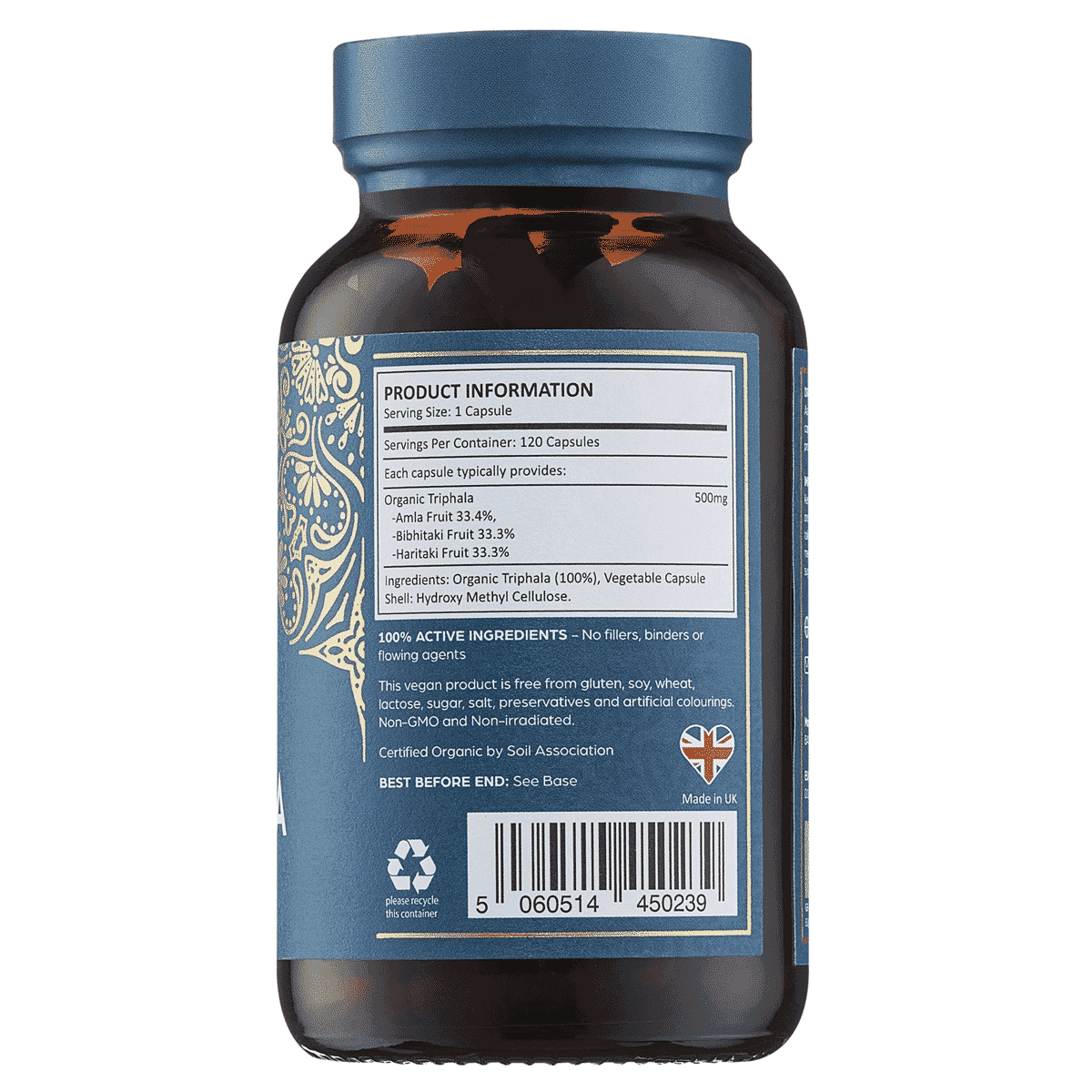 Organic Triphala 120s