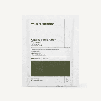 Organic TurmaForte Turmeric Refill Pack 60s