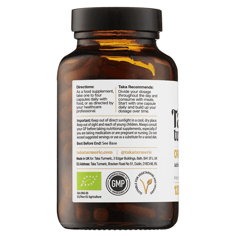 Organic Turmeric 120s