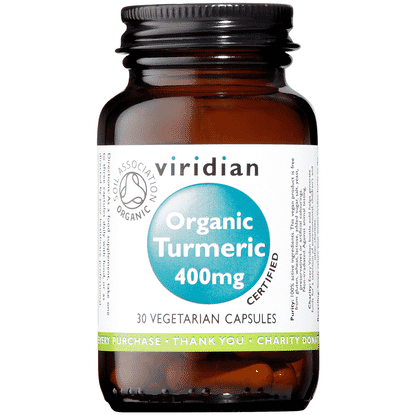 Organic Turmeric 400mg 30s