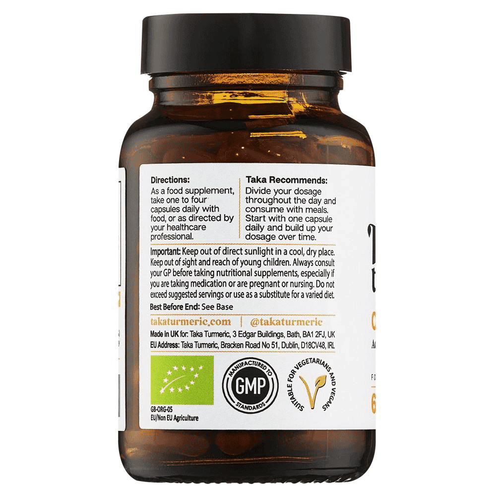 Organic Turmeric 60s