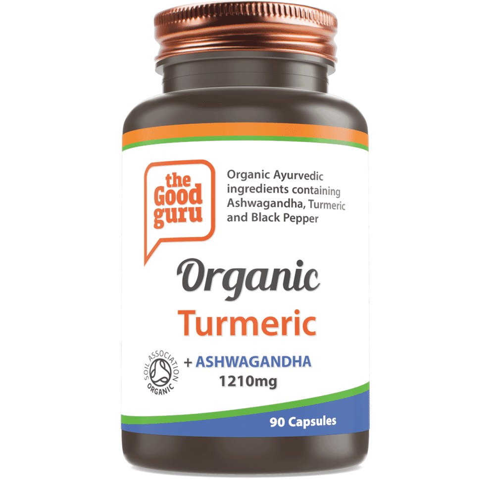 Organic Turmeric + Ashwagandha & Black Pepper 90s