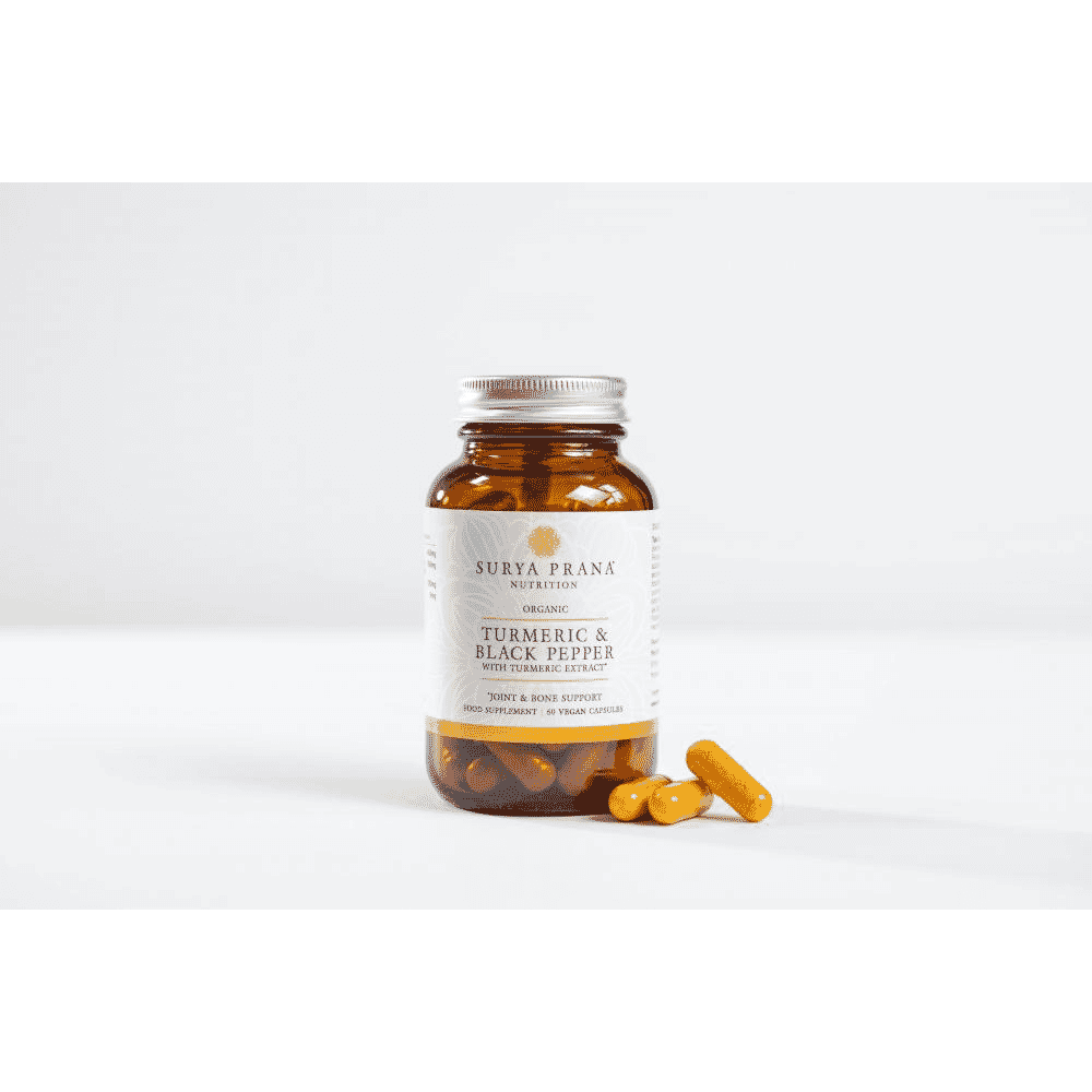 Organic Turmeric & Black Pepper with Turmeric Extract 60s