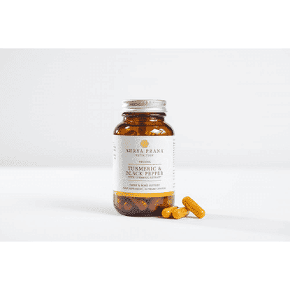 Organic Turmeric & Black Pepper with Turmeric Extract 60s