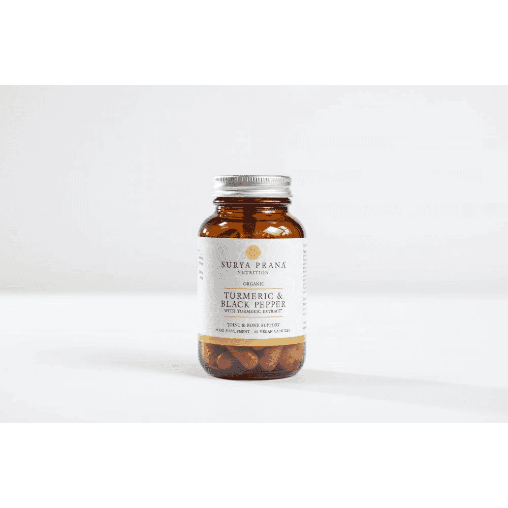 Organic Turmeric & Black Pepper with Turmeric Extract 60s