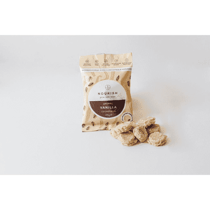 Organic Vanilla Coconut Bites 10 x 40g CASE