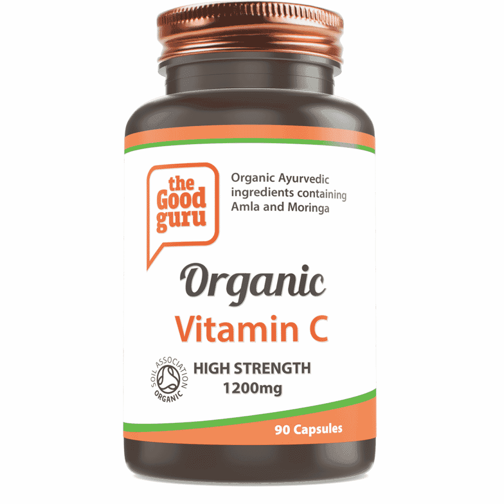 Organic Vitamin C Organic Amla & Moringa 90s