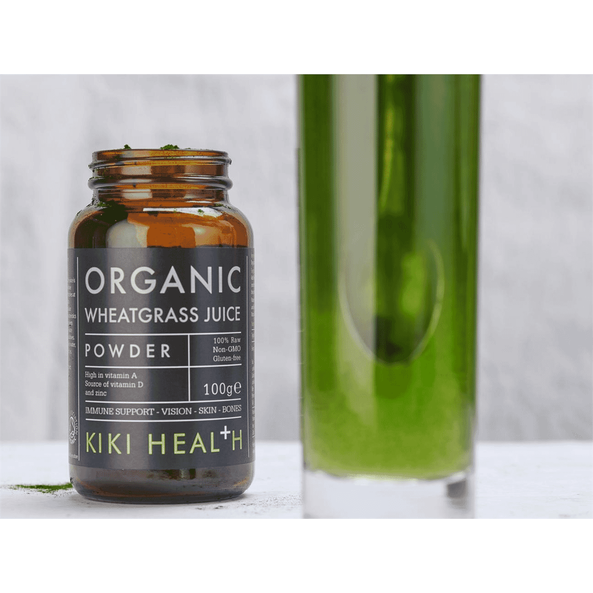 Organic Wheatgrass Juice Powder 100g