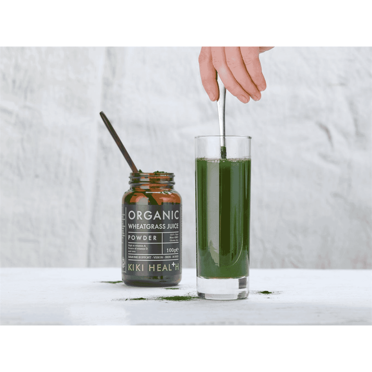 Organic Wheatgrass Juice Powder 100g