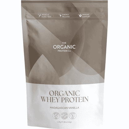 Organic Whey Protein Madagascan Vanilla 1.2kg