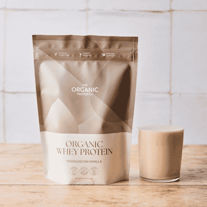 Organic Whey Protein Madagascan Vanilla 400g