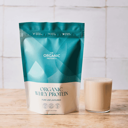 Organic Whey PROTEIN Pure Unflavoured 400g