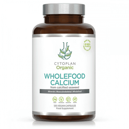 Organic Wholefood Calcium 120s