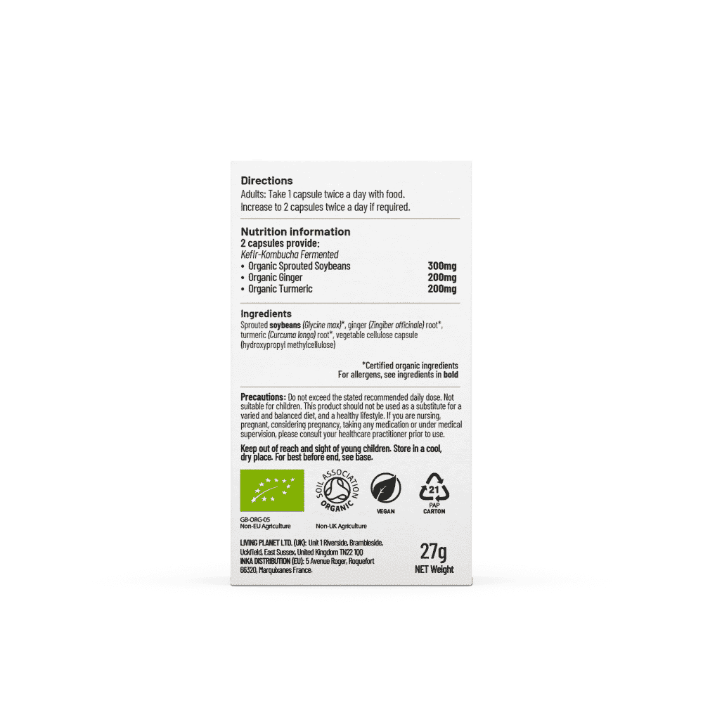 Organic Your Flora Gold Spice 60s