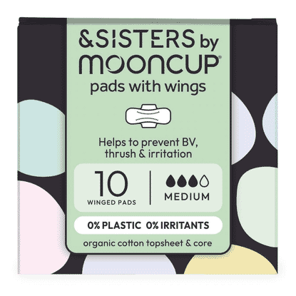 Pads With Wings Medium 10s