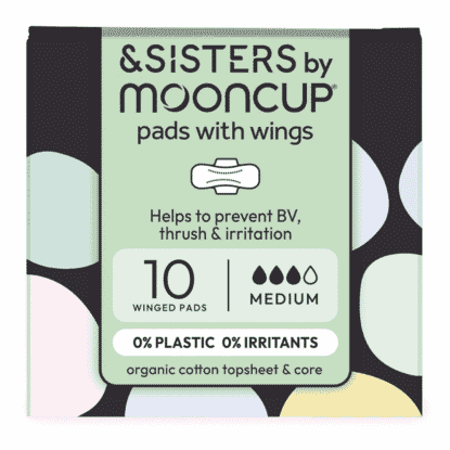 Pads With Wings Medium 10s