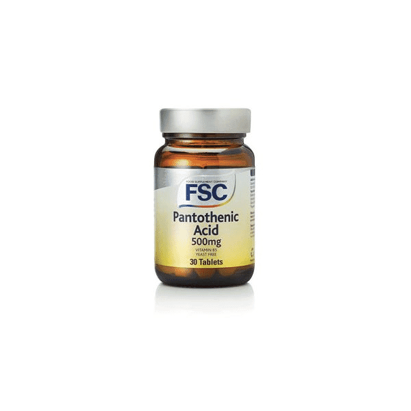 Pantothenic Acid 500mg 30s