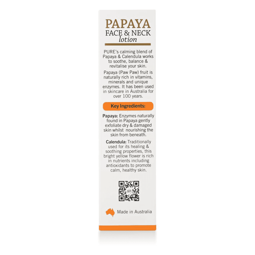 Papaya Face & Neck Lotion 50ml