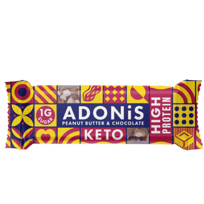 Peanut Butter & Cocoa High Protein Keto Bar 45g