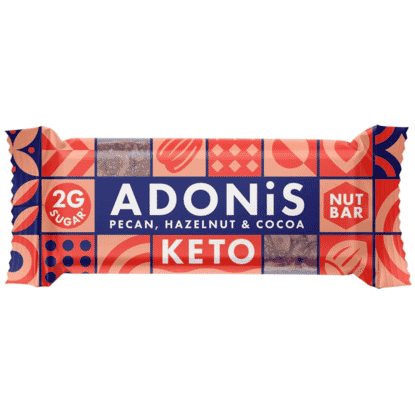 Pecan, Hazelnut & Cocoa Keto Nut Bar 35g