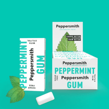 Peppermint Gum 12 x 15g CASE