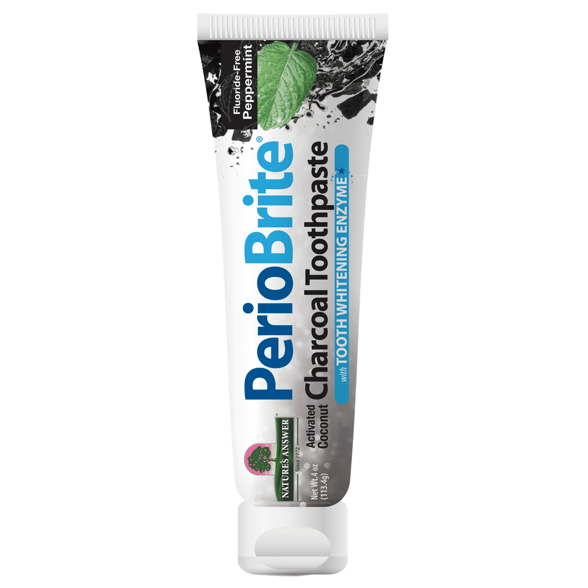 PerioBrite Charcoal Toothpaste Peppermint 113g