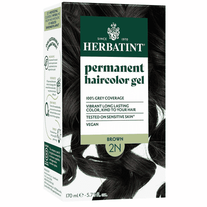 Permanent Hair Color Gel 2N Brown 170ml