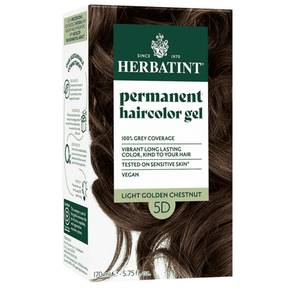 Permanent Hair Color Gel 5D Light Golden Chestnut 170ml