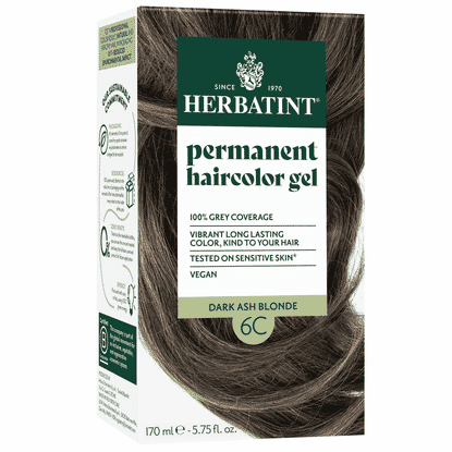 Permanent Hair Color Gel 6C Dark Ash Blonde 170ml