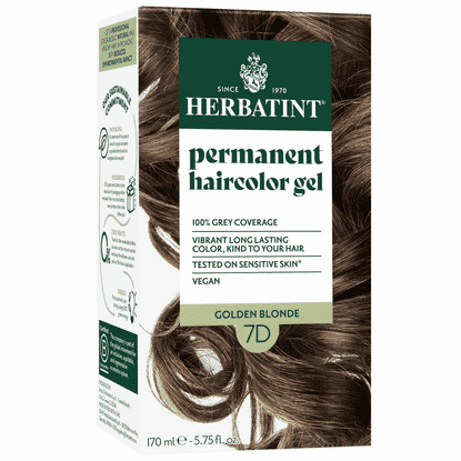 Permanent Hair Color Gel 7D Golden Blonde 170ml