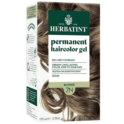 Permanent Hair Color Gel 7N Blonde 170ml