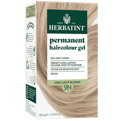 Permanent Hair Color Gel 9N Very Light Blonde 150ml