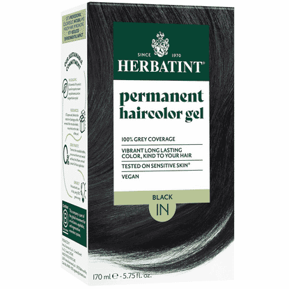 Permanent Hair Colour Gel 1N Black 150ml