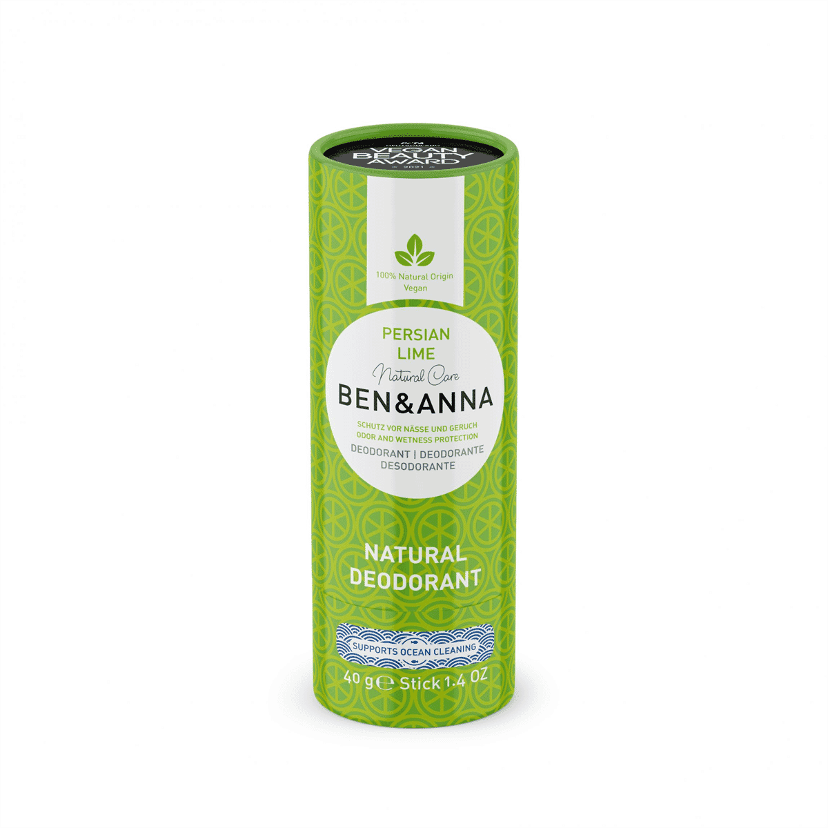 Persian Lime Natural Deodorant 40g