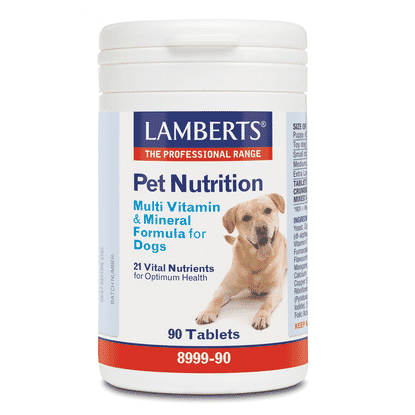 Pet Nutrition Multi Vitamin & Mineral Formula for Dogs 90s